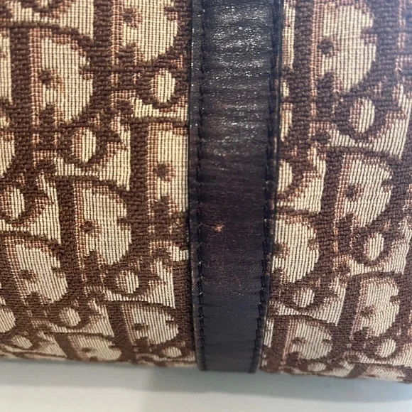 CHRISTIAN DIOR MONOGRAM BROWN VINTAGE TROTTER - Picture 2 of 16